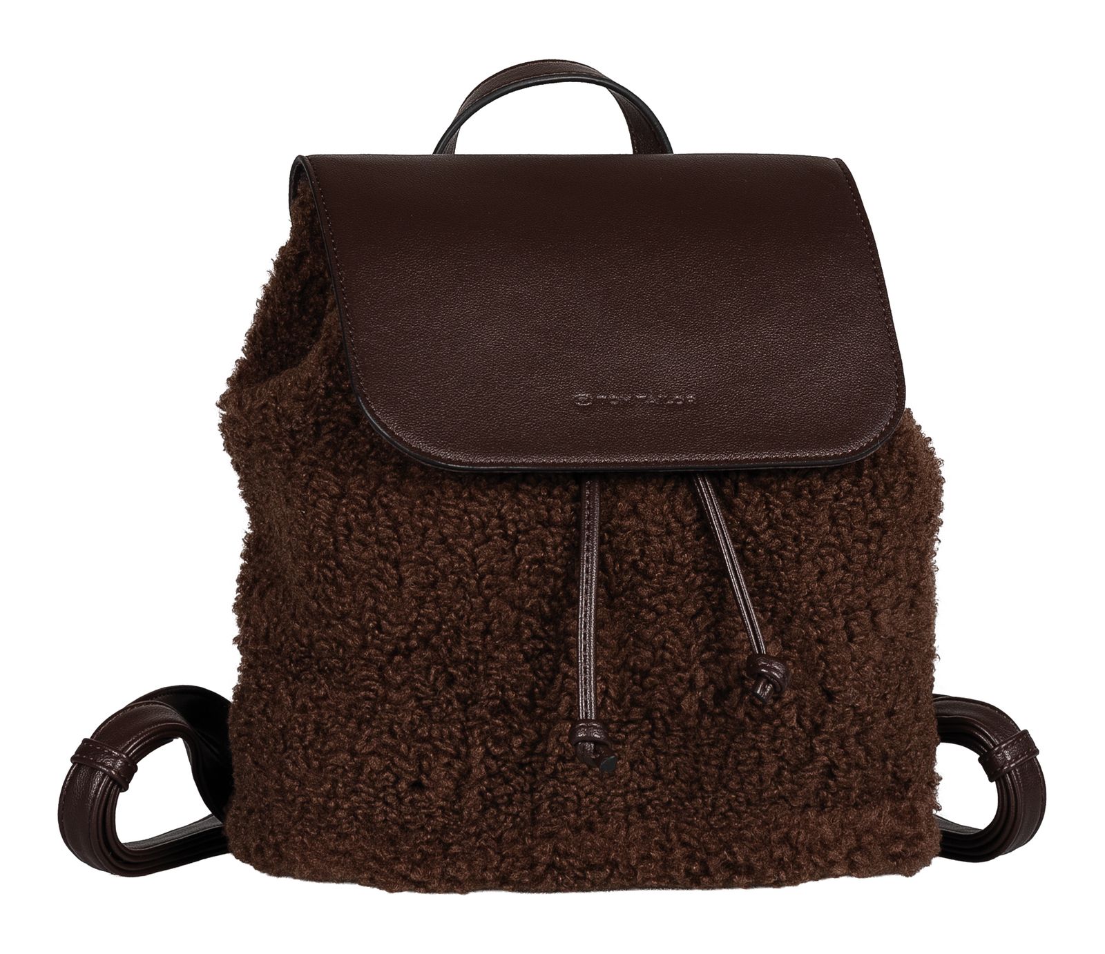 TOM TAILOR Zelina Backpack S Dark Brown
