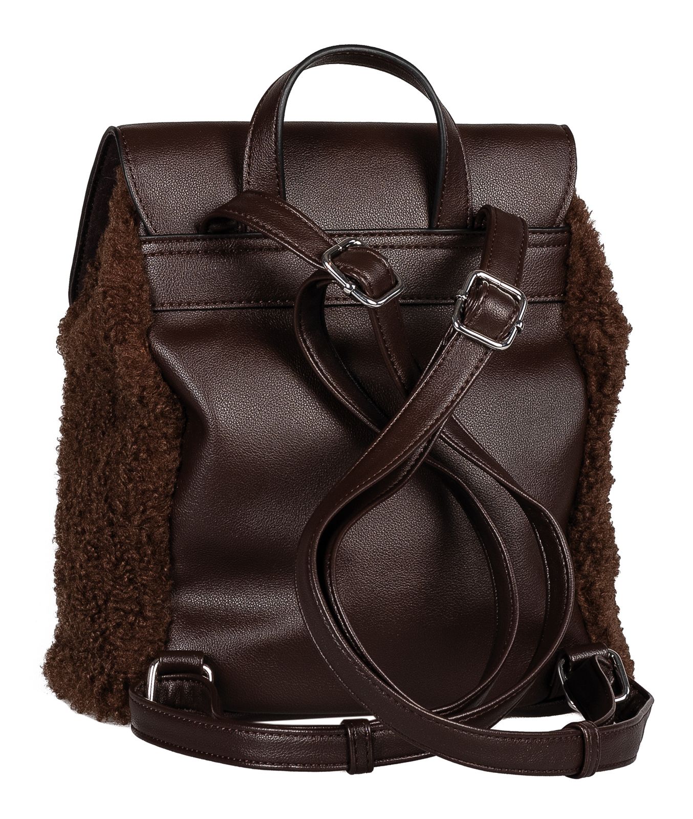 TOM TAILOR Zelina Backpack S Dark Brown TOM TAILOR Zelina Backpack S Dark Brown