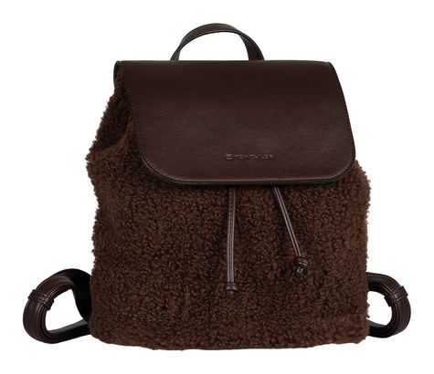 TOM TAILOR Zelina Backpack S Dark Brown TOM TAILOR Zelina Backpack S Dark Brown