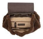 TOM TAILOR Zelina Backpack S Dark Brown TOM TAILOR Zelina Backpack S Dark Brown