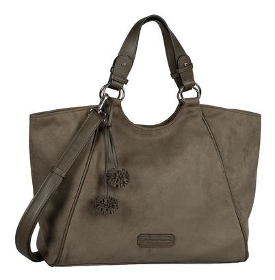 TOM TAILOR Idra Zip Shopper L Khaki