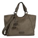 TOM TAILOR Idra Zip Shopper L Khaki
