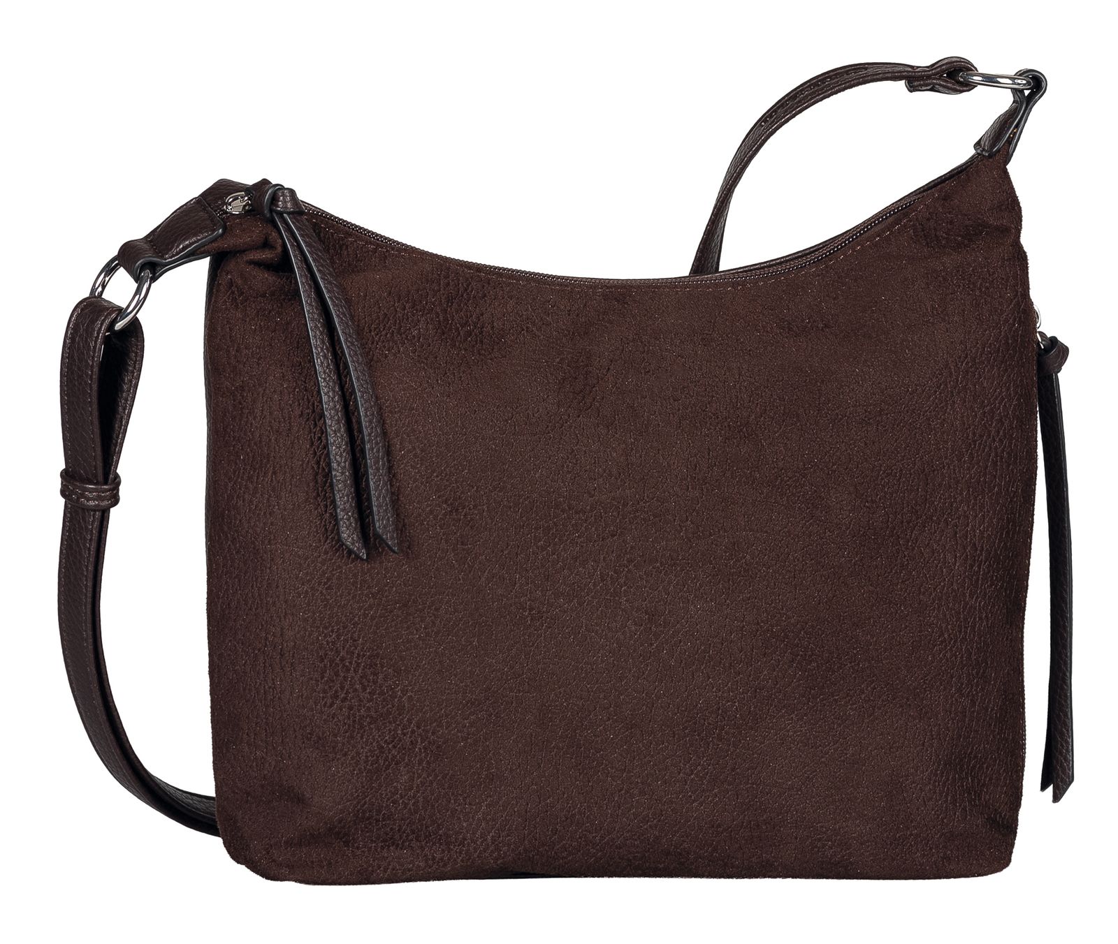 TOM TAILOR Aiana Cross Bag M Dark Brown