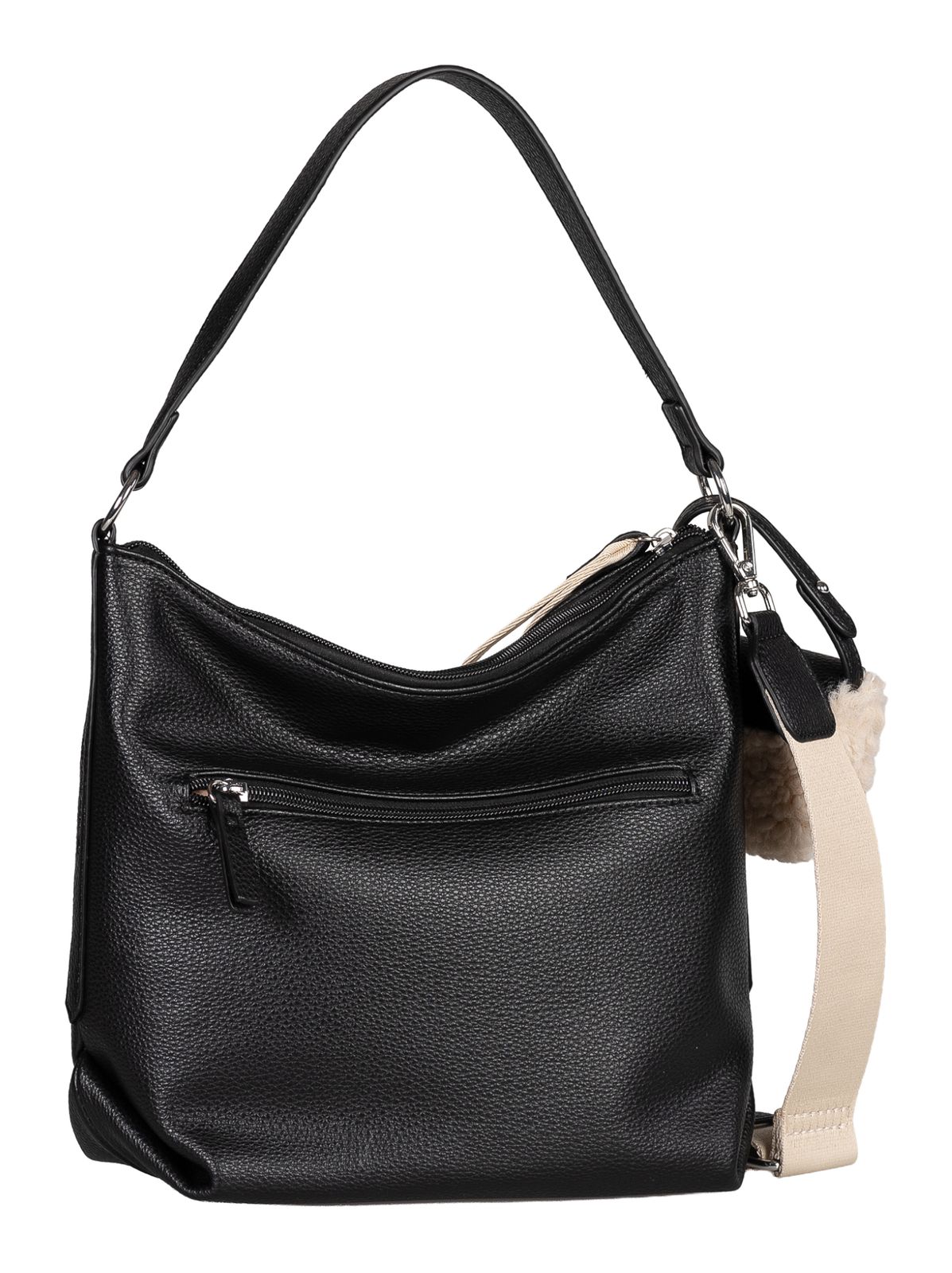 TOM TAILOR Fania Hobo Bag M Black TOM TAILOR Fania Hobo Bag M Black
