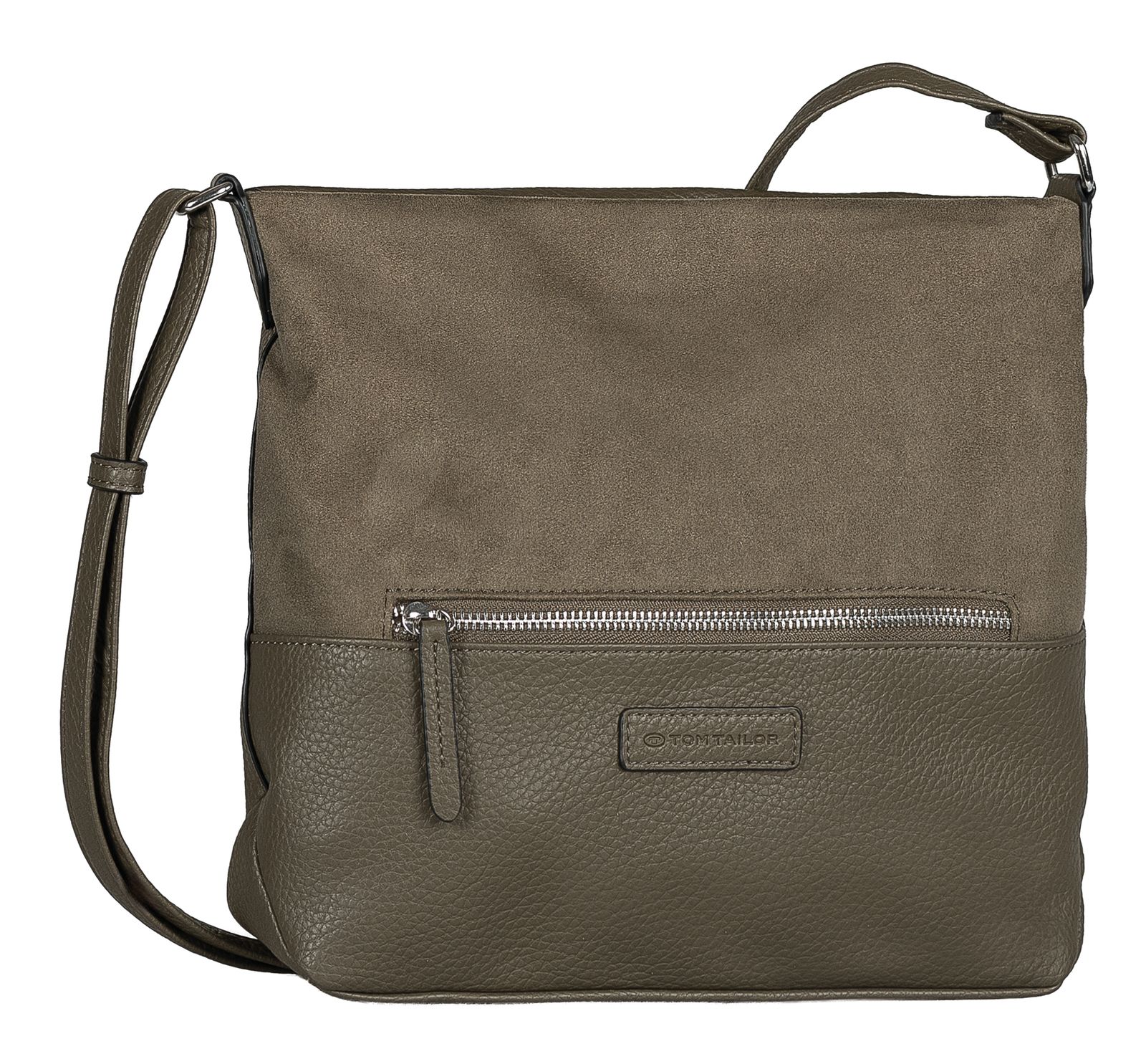 TOM TAILOR Gia Cross Bag M Mixed Khaki