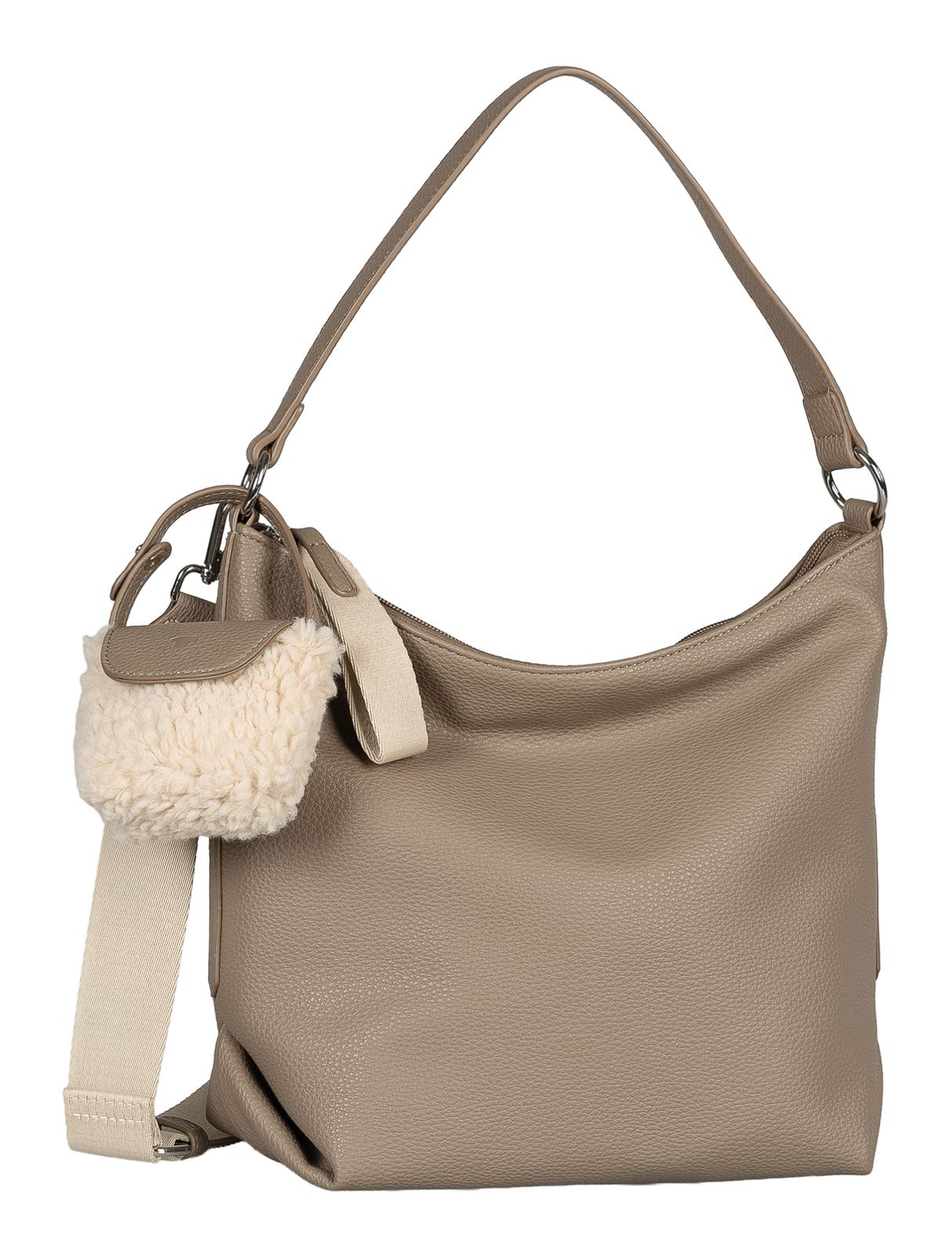 TOM TAILOR Fania Hobo Bag M Taupe
