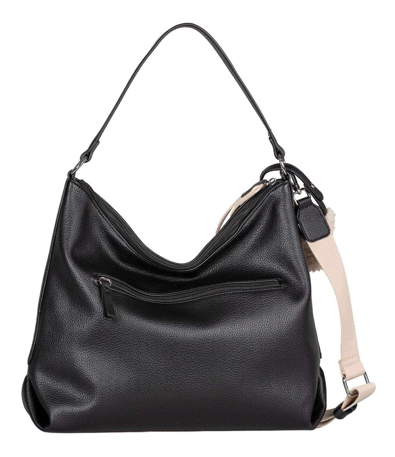 TOM TAILOR Fania Hobo Bag L Black TOM TAILOR Fania Hobo Bag L Black