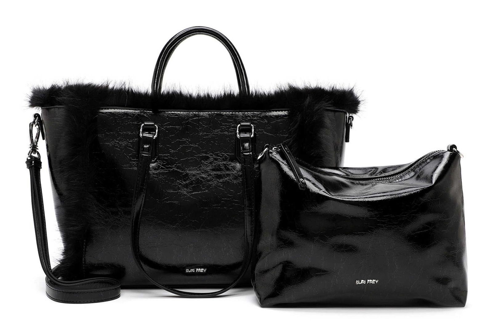 SURI FREY Chessy Cityshopper L Black-Finish