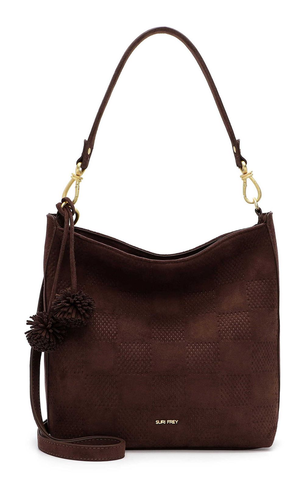 SURI FREY Glory Shoulder Bag M Brown