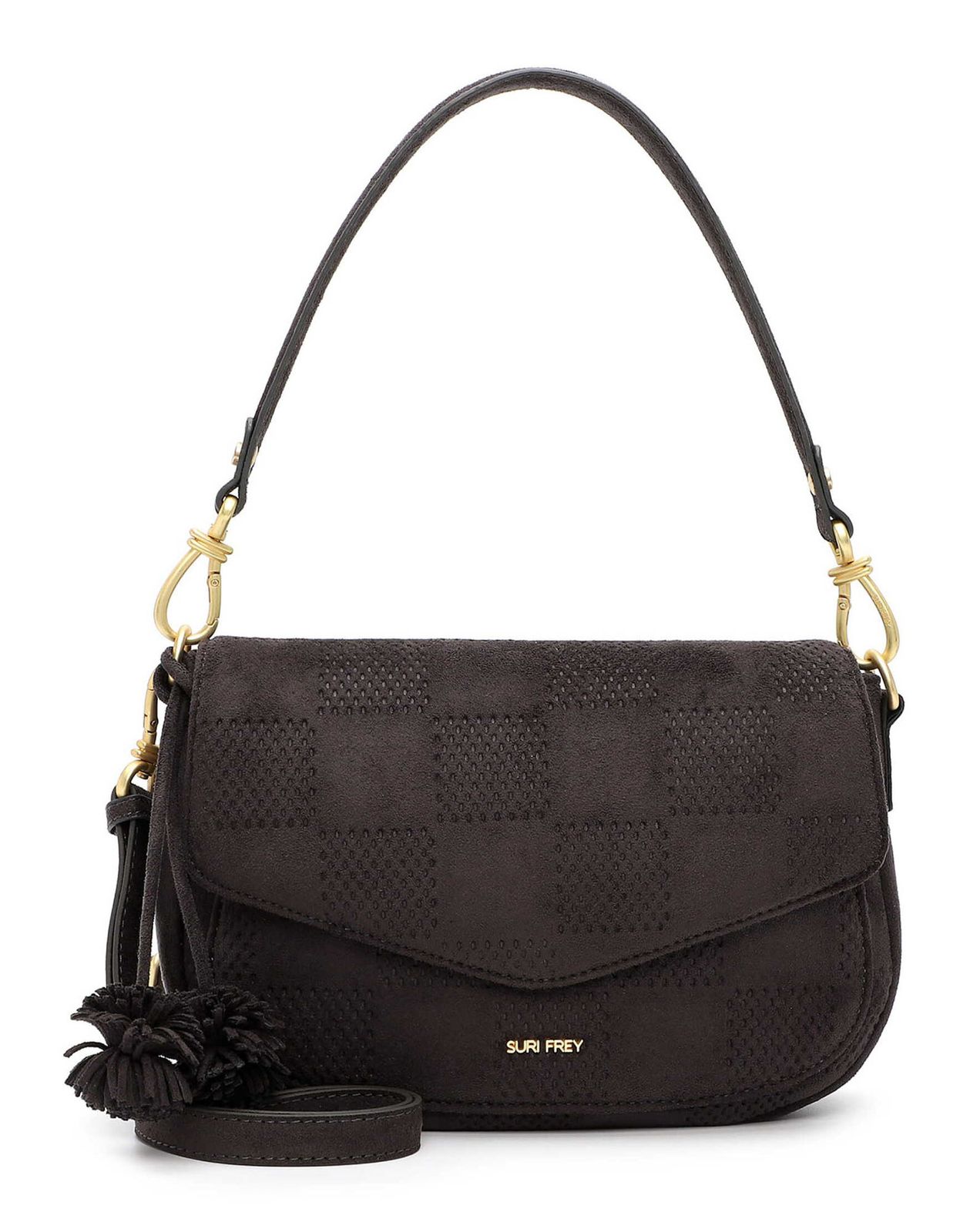 SURI FREY Glory Shoulder Bag L Grey
