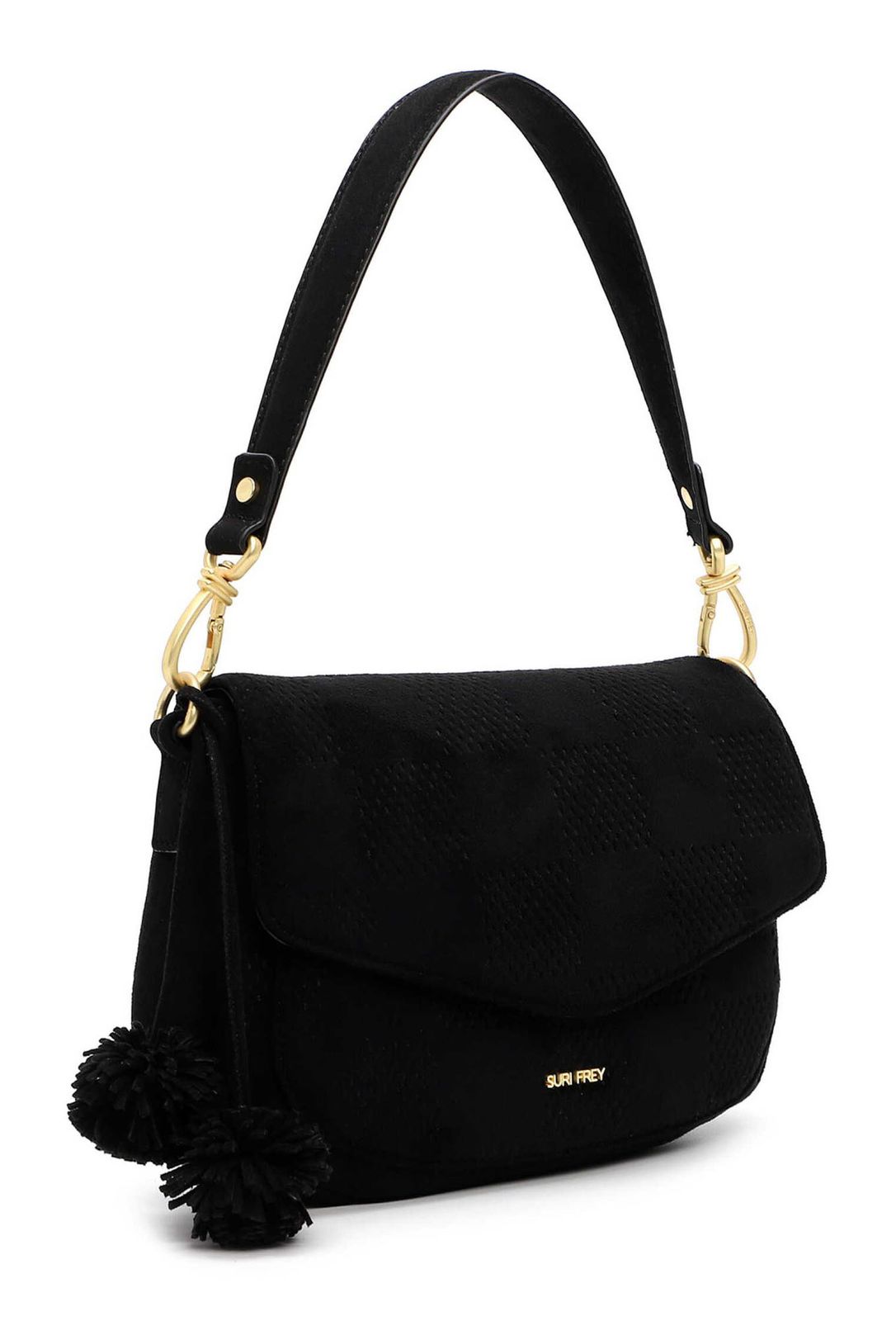 SURI FREY Glory Shoulder Bag L Black SURI FREY Glory Shoulder Bag L Black