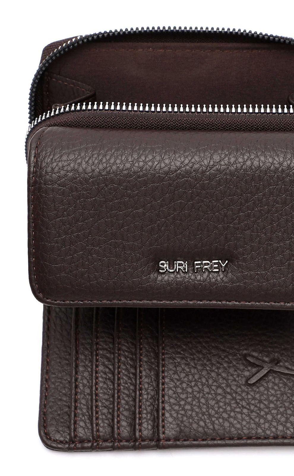 SURI FREY SFY Tiffy Wallet Darkbrown (VE2) SURI FREY SFY Tiffy Wallet Darkbrown (VE2)