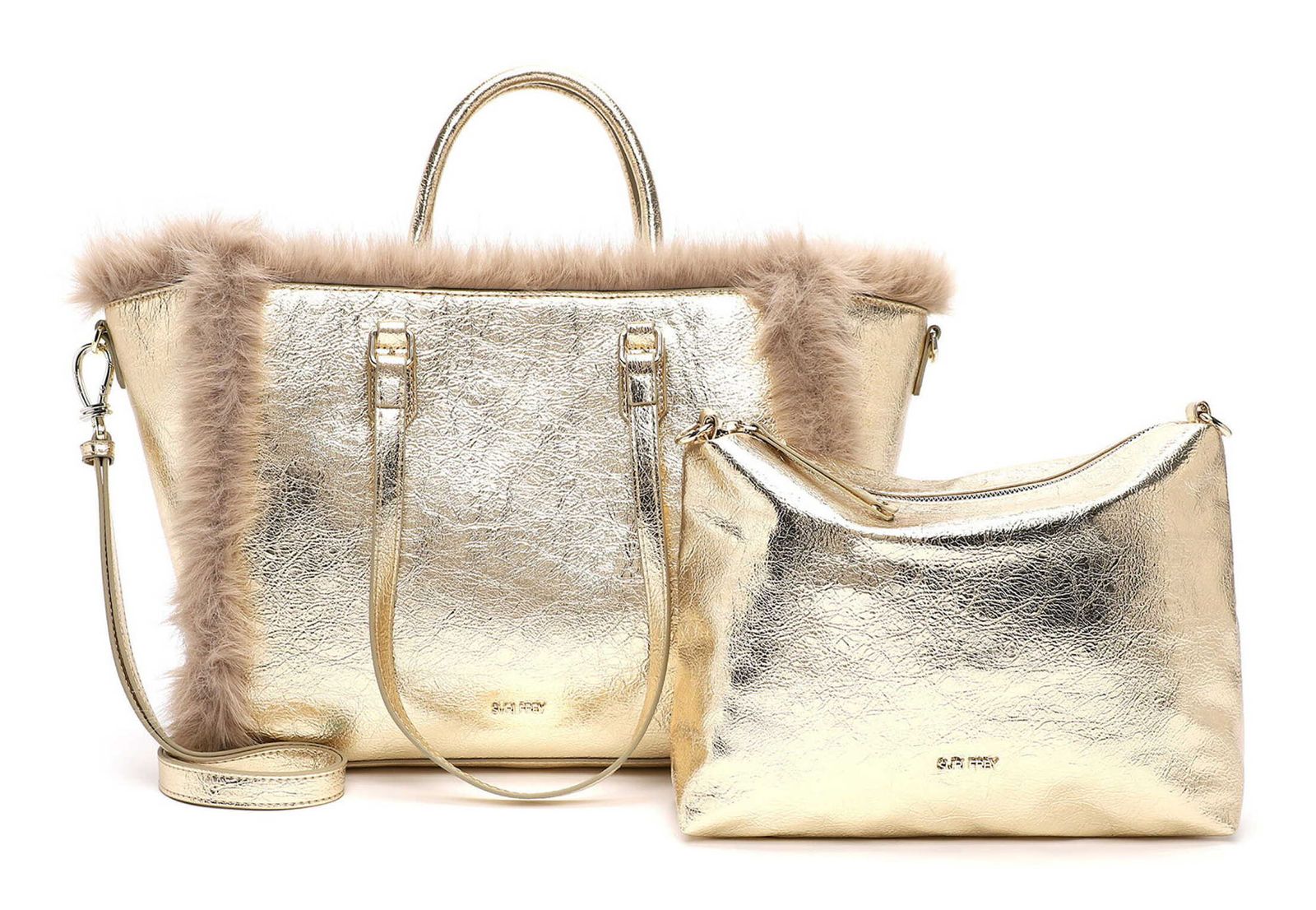 SURI FREY Chessy Cityshopper L Lightgold