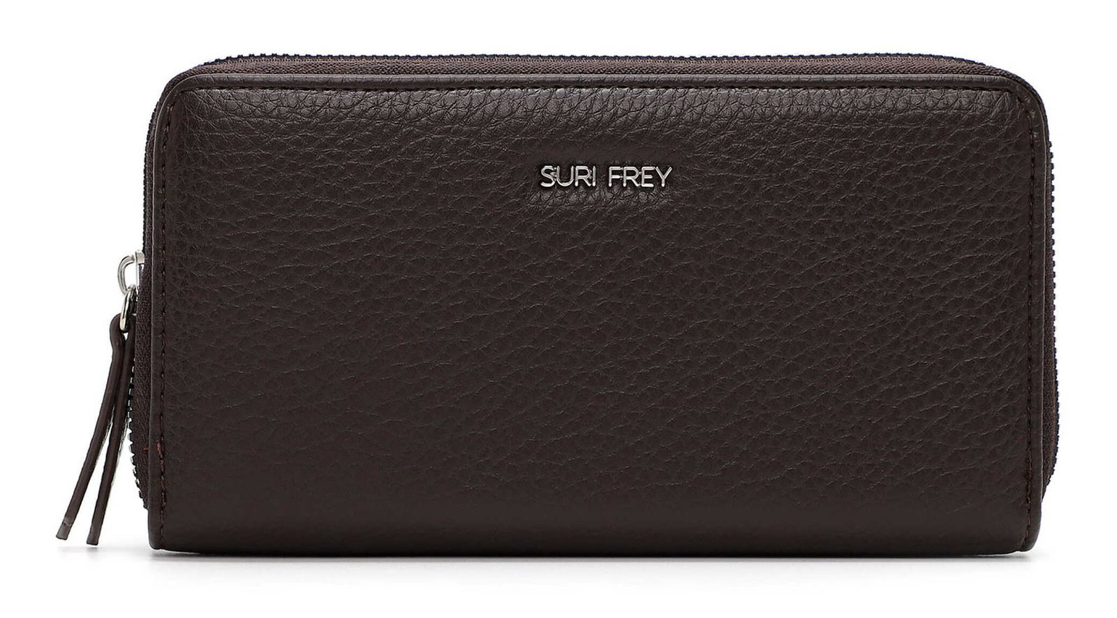 SURI FREY SFY Tiffy Zip Around Wallet Darkbrown (VE2)
