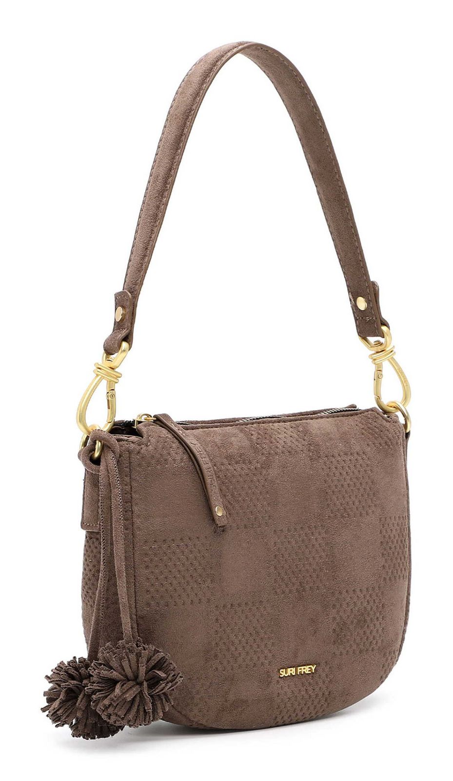 SURI FREY Glory Shoulder Bag Taupe SURI FREY Glory Shoulder Bag Taupe