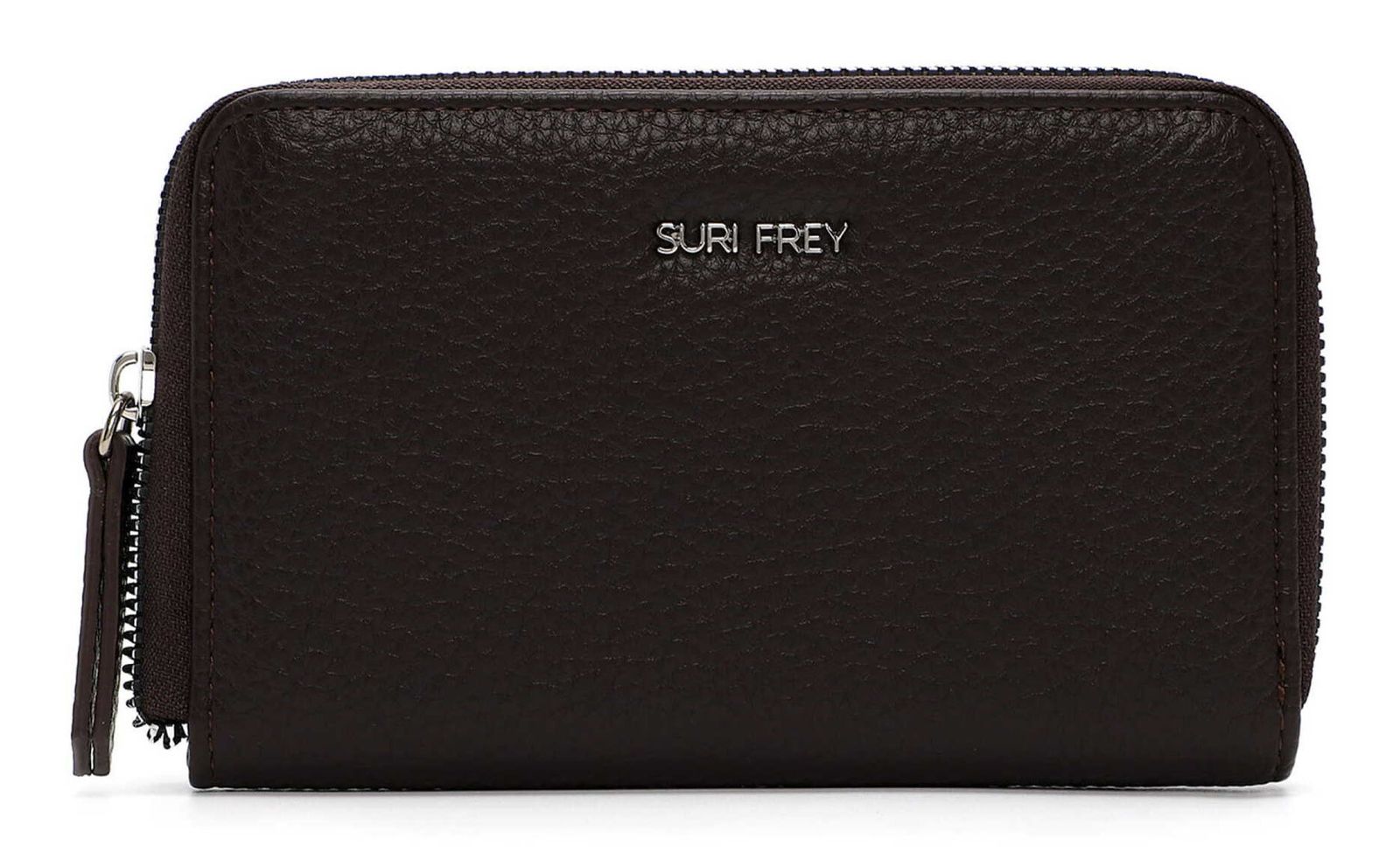 SURI FREY SFY Tiffy Zip Around Wallet Darkbrown (VE2)
