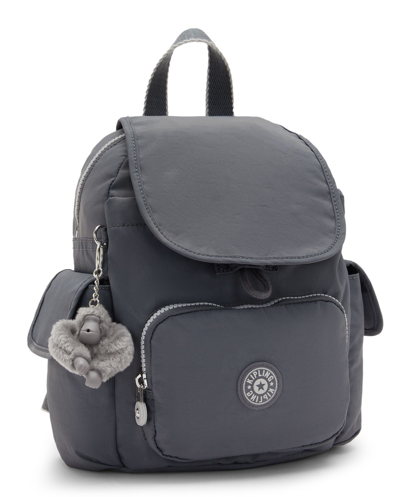 kipling Basic City Pack Mini Backpack XS Moonlit Grey kipling Basic City Pack Mini Backpack XS Moonlit Grey