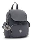 kipling Basic City Pack Mini Backpack XS Moonlit Grey kipling Basic City Pack Mini Backpack XS Moonlit Grey