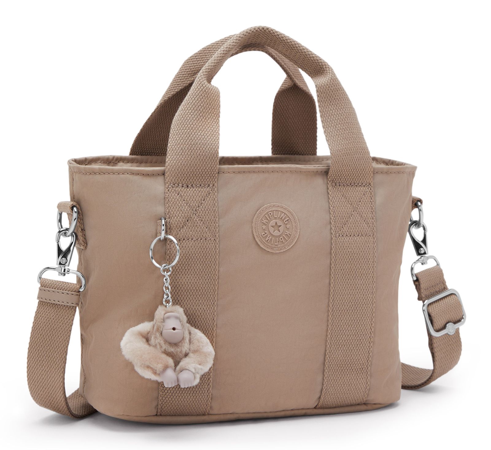 kipling Minta Shoulderbag S Tan Beige kipling Minta Shoulderbag S Tan Beige