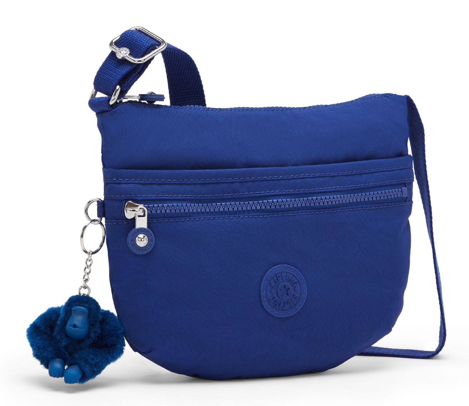 kipling Basic Eyes Wide Open Arto S Small Crossbody Blazing Blue kipling Basic Eyes Wide Open Arto S Small Crossbody Blazing Blue