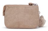 kipling Basic Creativity Purse S Tan Beige kipling Basic Creativity Purse S Tan Beige