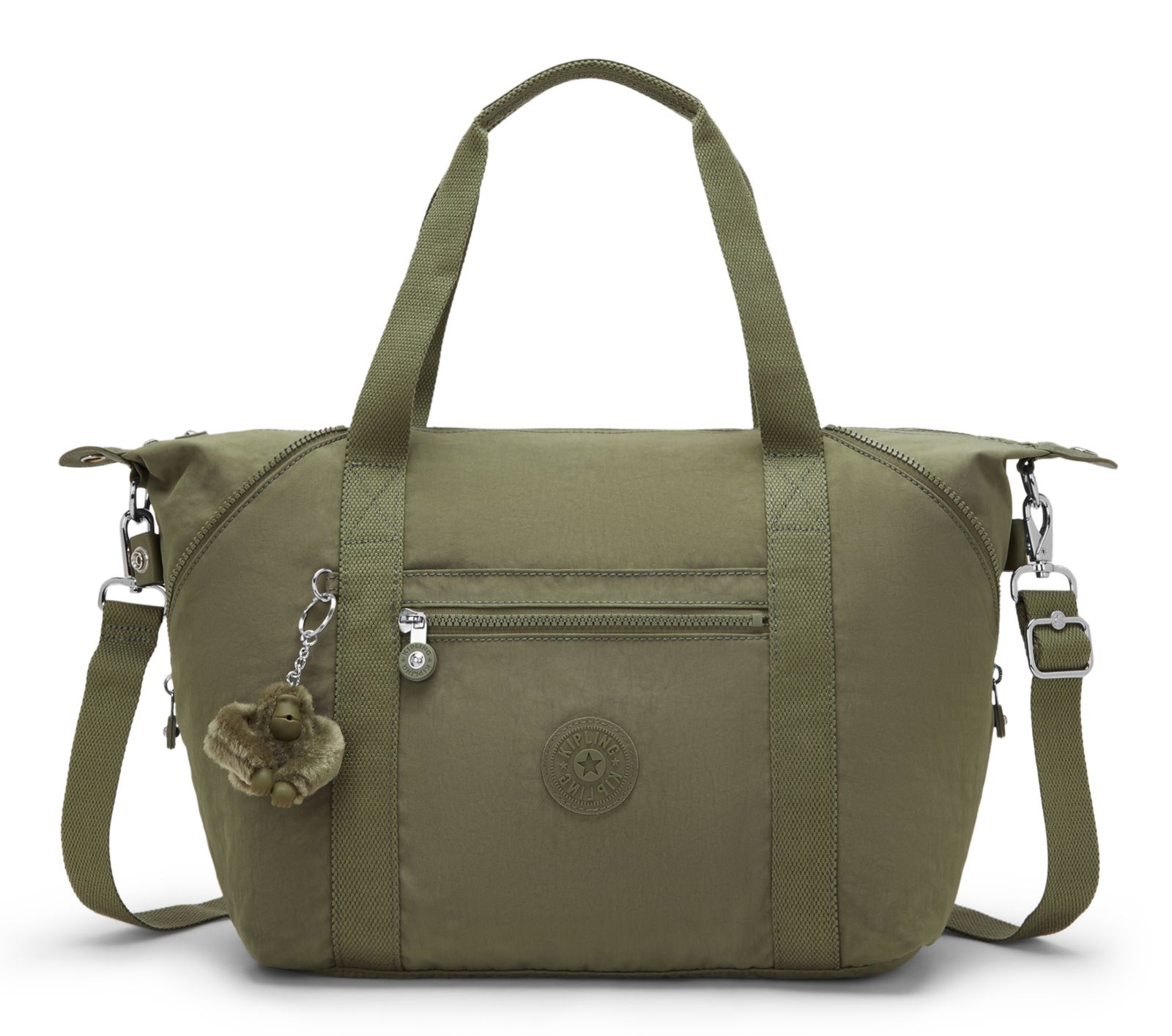kipling Art Tote Almost Sage