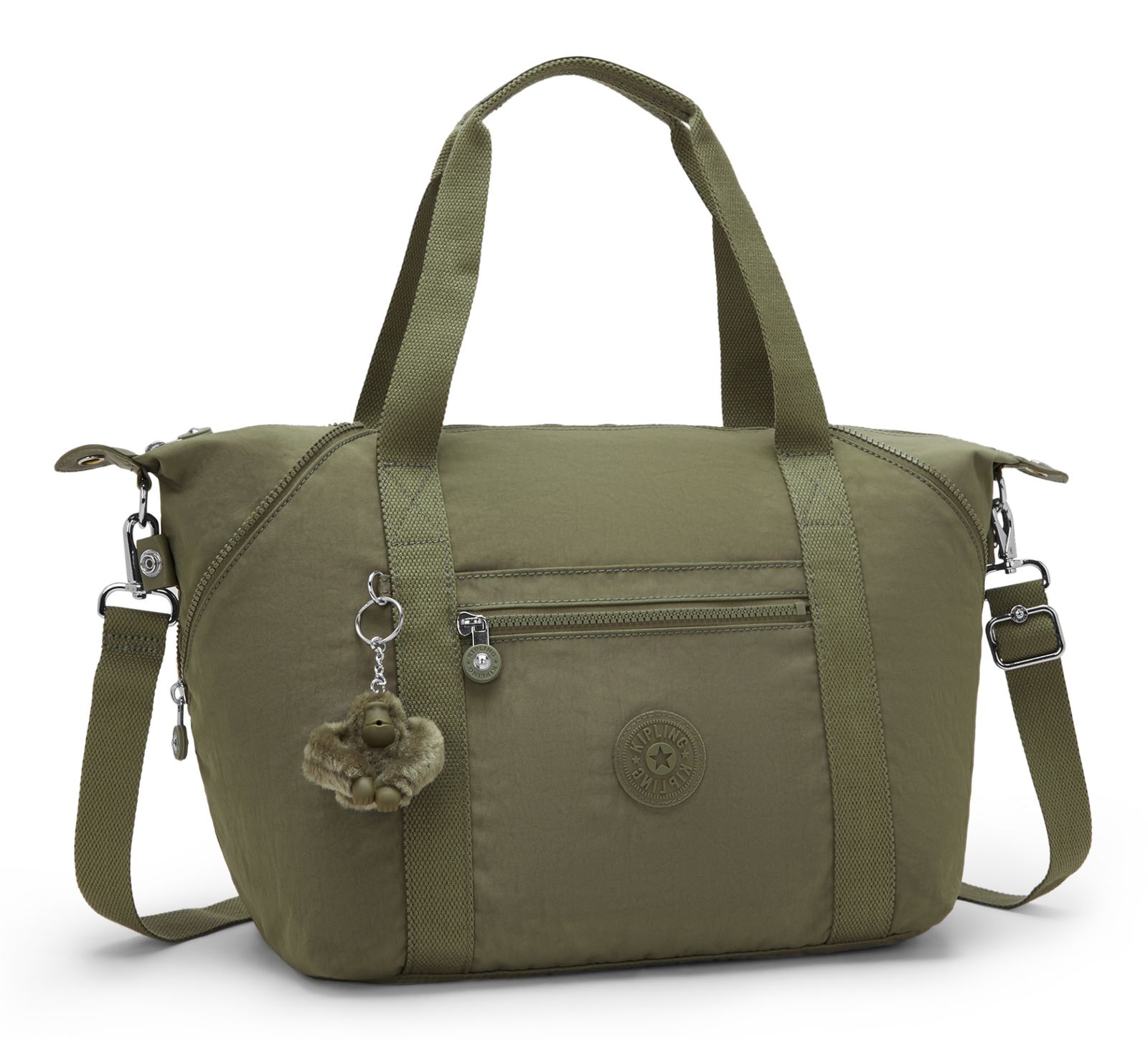 kipling Art Tote Almost Sage kipling Art Tote Almost Sage