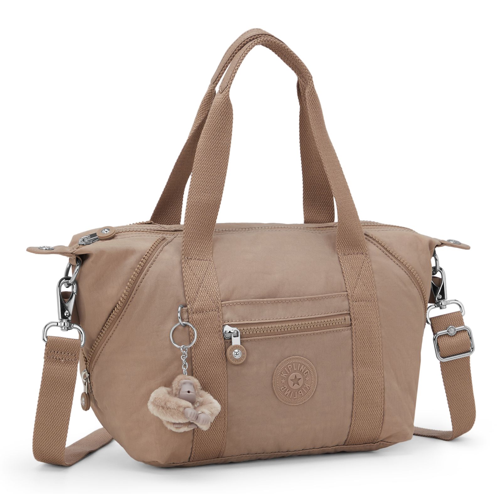 kipling Art Mini Handbag S Tan Beige kipling Art Mini Handbag S Tan Beige
