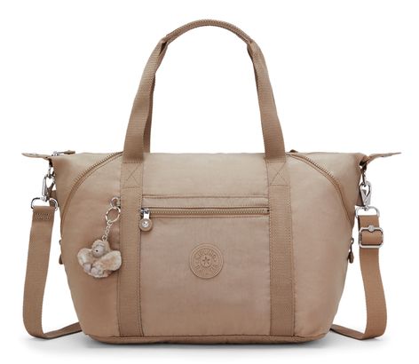 kipling Art Tote Tan Beige kipling Art Tote Tan Beige