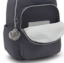 kipling Seoul Backpack L Moonlit Grey