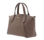 BOSS Lenah Zip Tote Bag S Brown Overflow