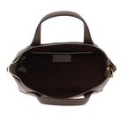 BOSS Lenah Zip Tote Bag S Brown Overflow