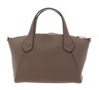 BOSS Lenah Zip Tote Bag S Brown Overflow