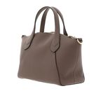 BOSS Lenah Zip Tote Bag S Brown Overflow