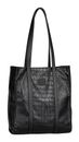 Gabor Elfie Zip Tote Bag M Croco Black