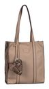 Gabor Elfie Luxe Zip Tote Bag M Sanke Taupe