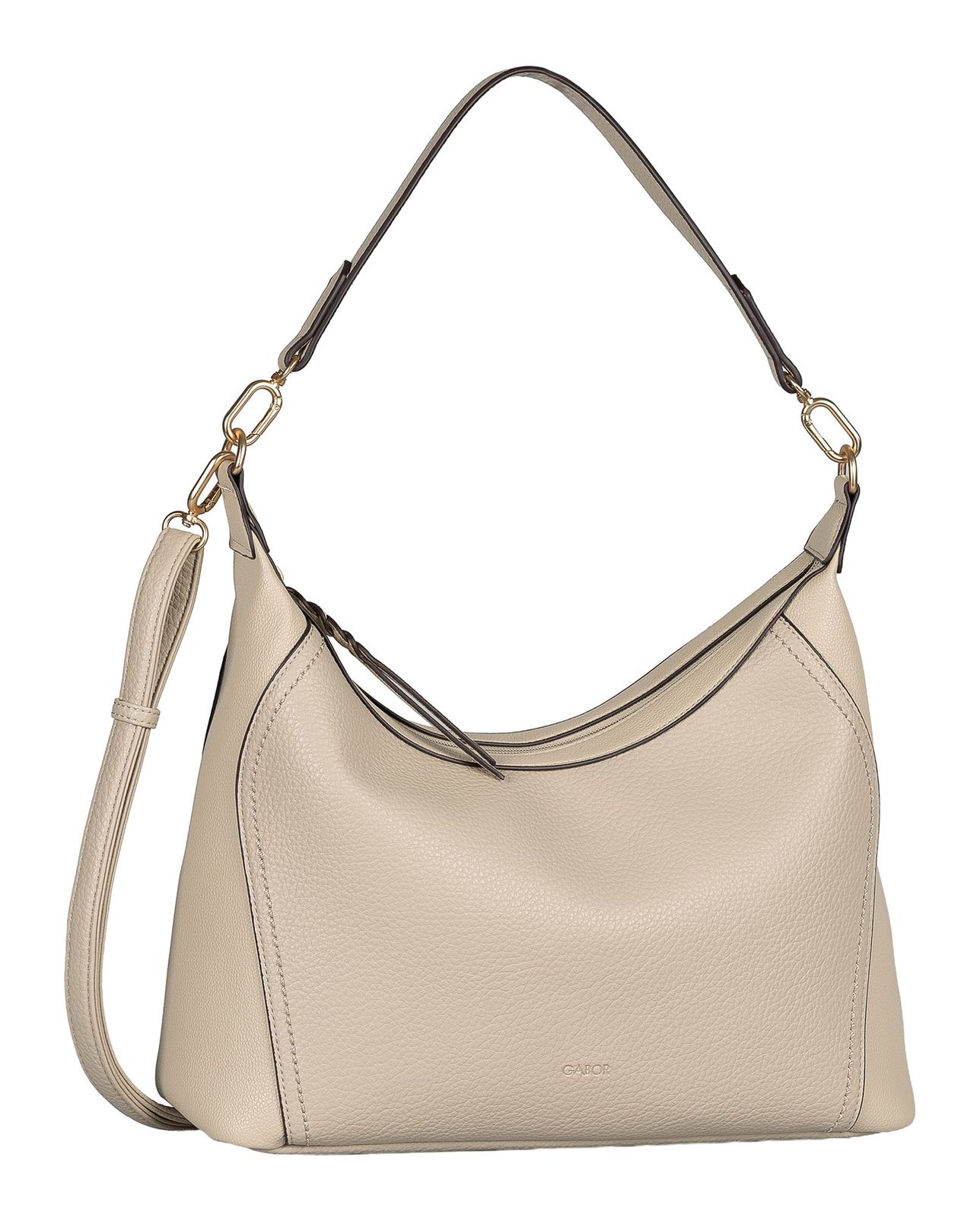 Gabor Adelina Hobo Bag L Beige