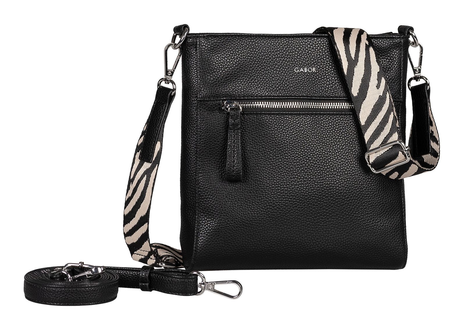 Gabor Silena Cross Bag S Animal Black