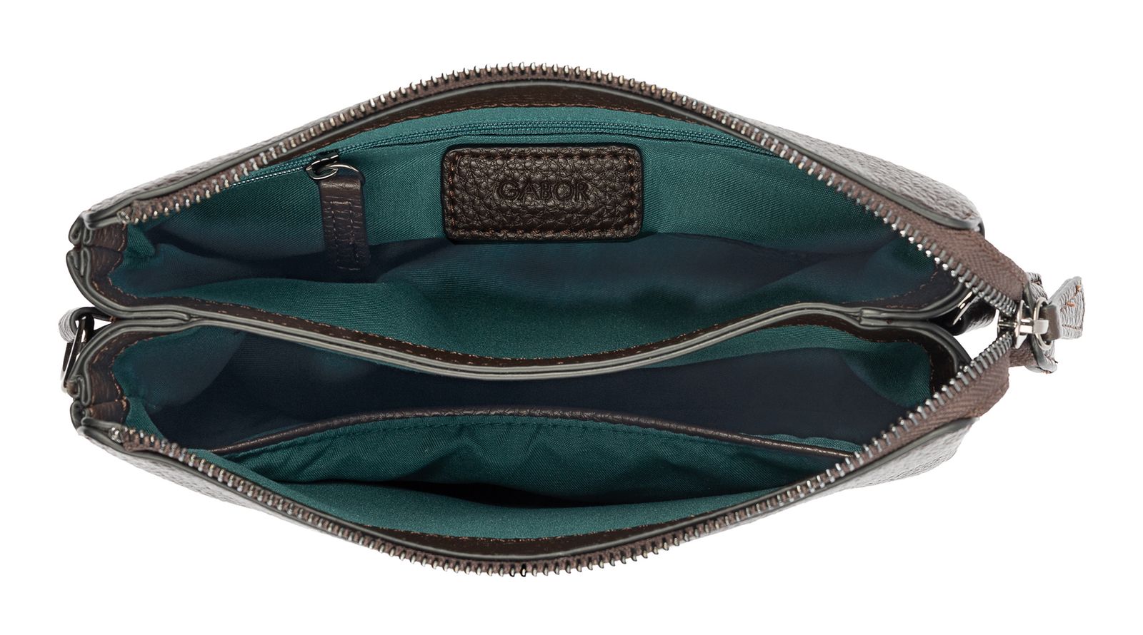 Gabor Linda Cross Bag Dark Brown