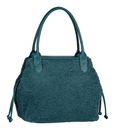 Gabor Granada Fur Zip Shopper M Petrol Gabor Granada Fur Zip Shopper M Petrol