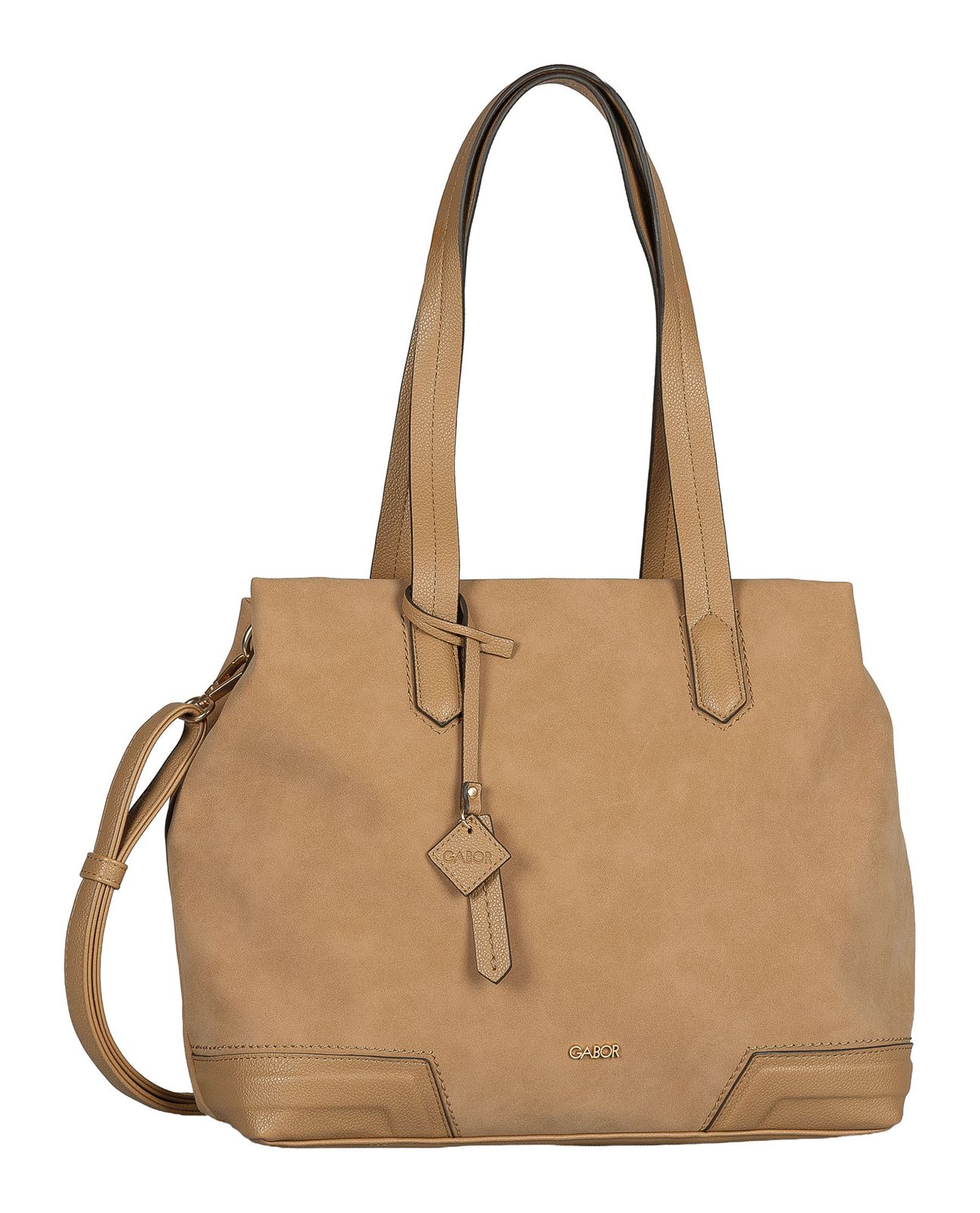 Gabor Cira Zip Shopper L Camel