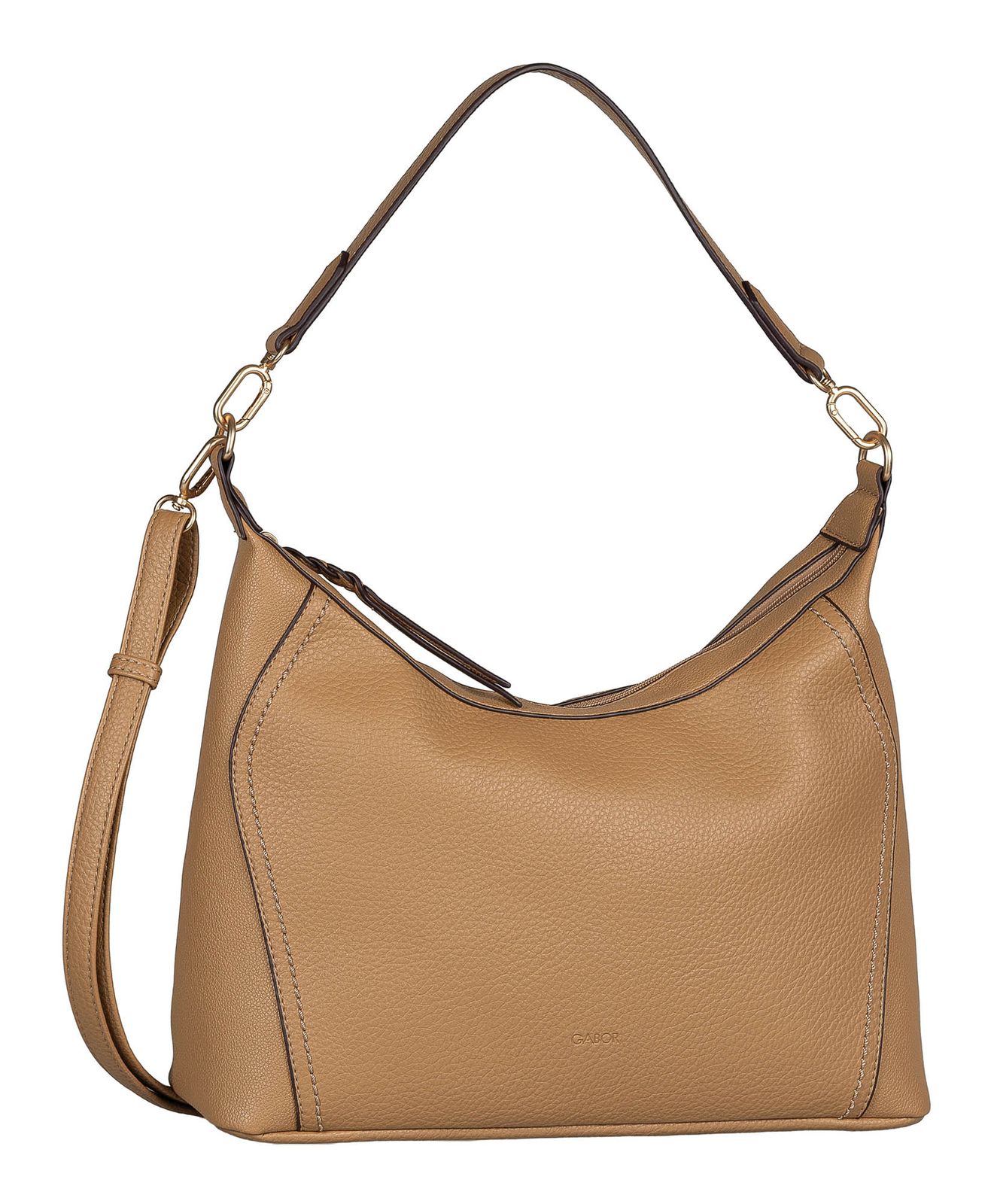 Gabor Adelina Hobo Bag L Camel