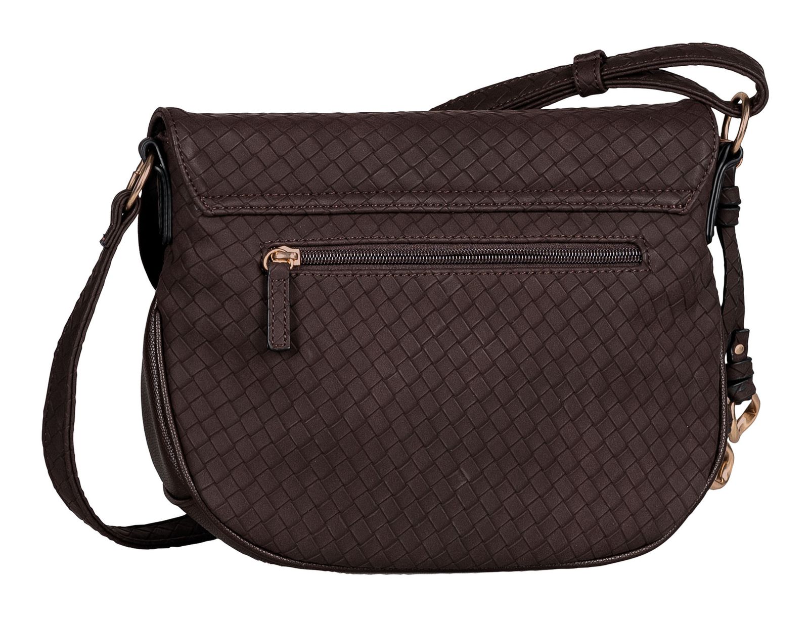Gabor Binta Saddle Bag Dark Brown Gabor Binta Saddle Bag Dark Brown