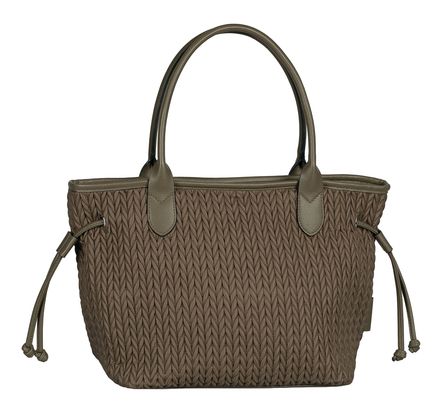 Gabor Granada Quilt Zip Shopper M Khaki