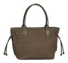 Gabor Granada Quilt Zip Shopper M Khaki