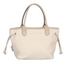 Gabor Granada Fur Zip Shopper M Mixed Beige