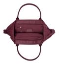 Gabor Granada Quilt Zip Shopper M Dark Red