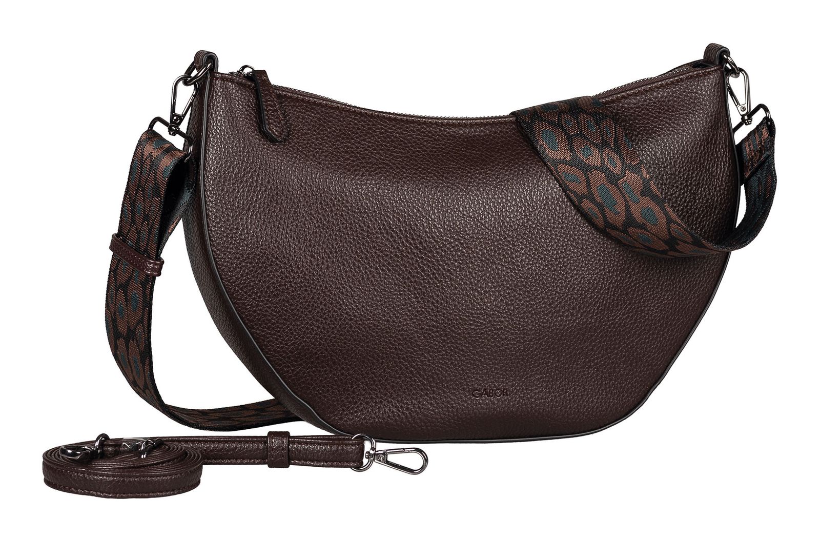 Gabor Linda Cross Bag M Dark Brown