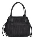 Gabor Granada Quilt Zip Shopper M Black