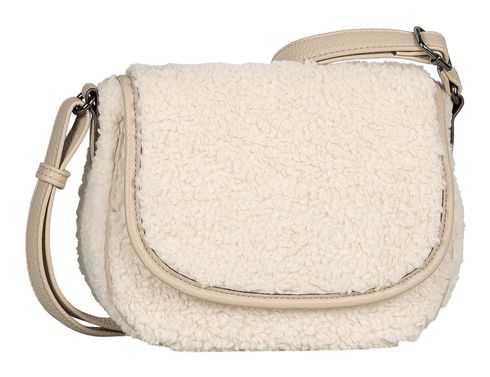 Gabor Granada Fur Flap Bag S Mixed Beige Gabor Granada Fur Flap Bag S Mixed Beige